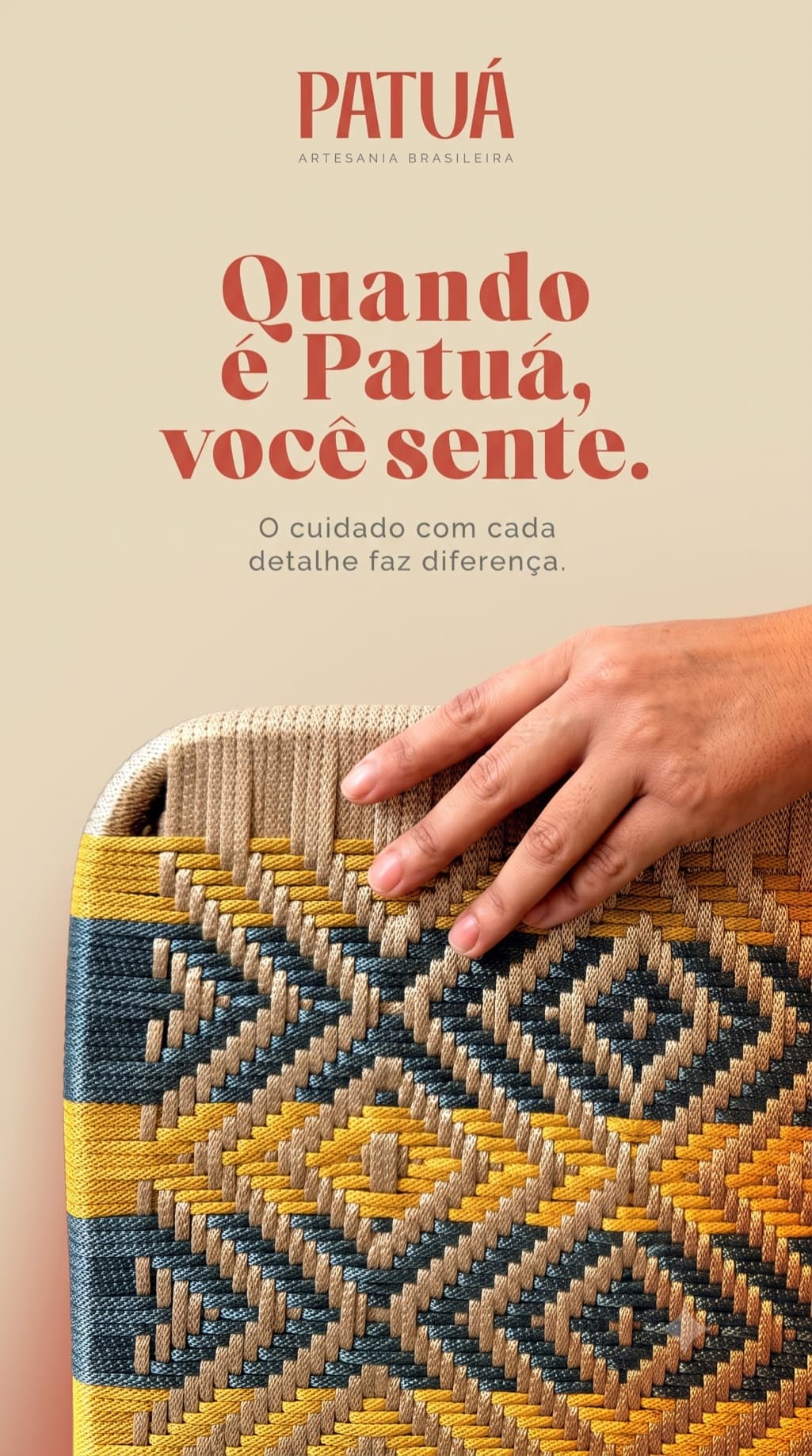 Quando é Patuá, você sente.